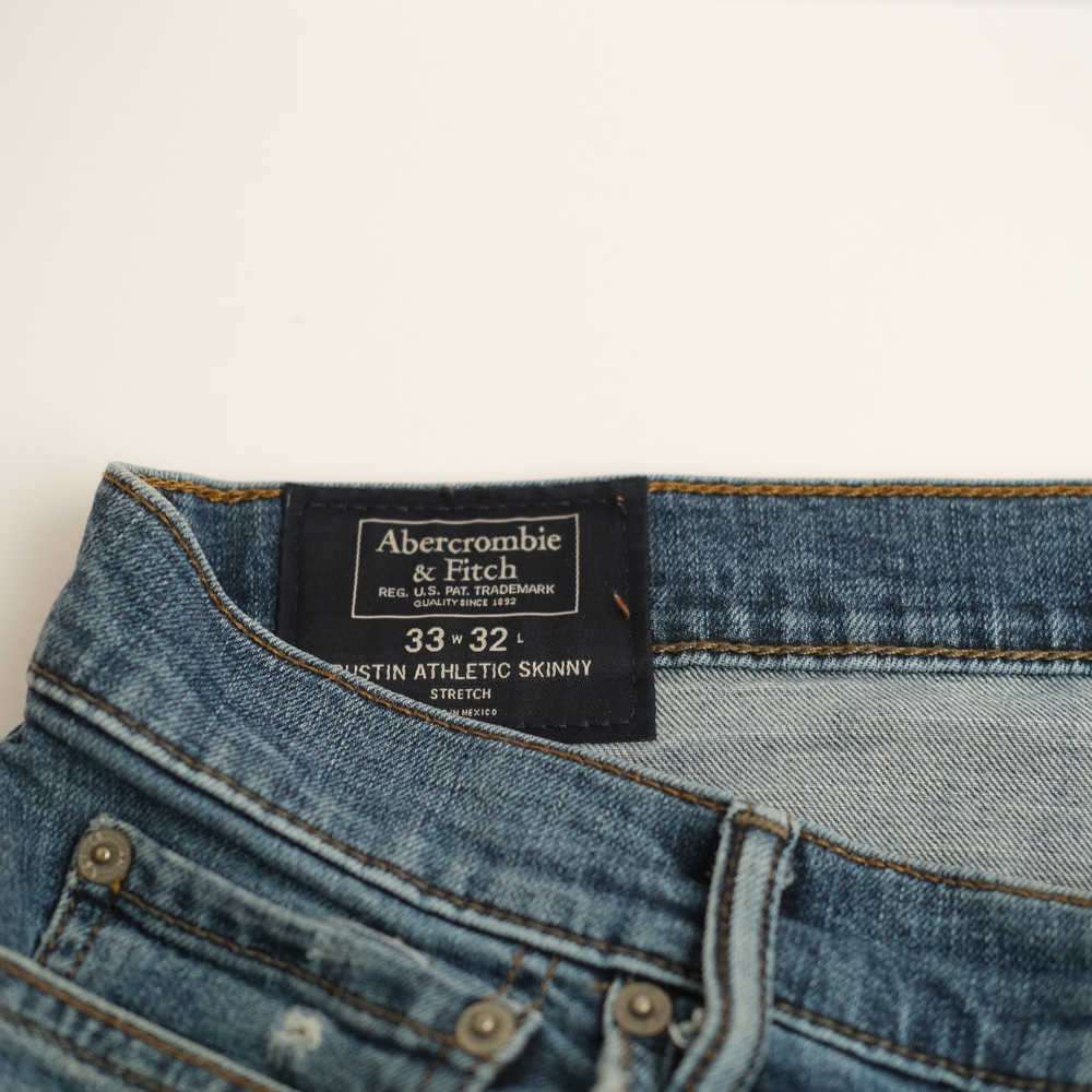 Abercrombie & Fitch Men's Blue Jeans